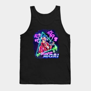 Memento Mori Retro Synthwave Tank Top